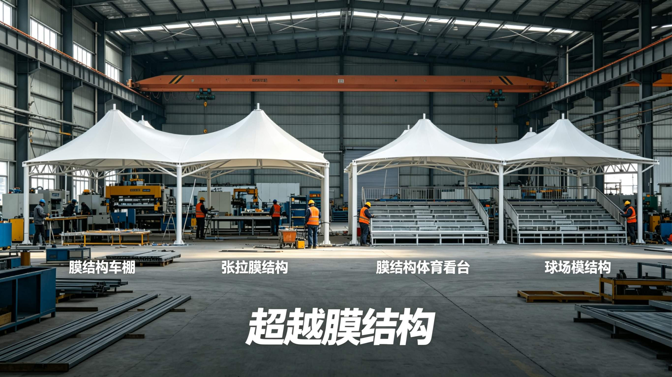 嘉峪关市膜结构工程膜结构车棚 - 一站式服务